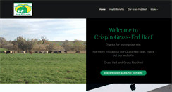 Desktop Screenshot of crispin-grassfedbeef.com