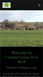 Mobile Screenshot of crispin-grassfedbeef.com